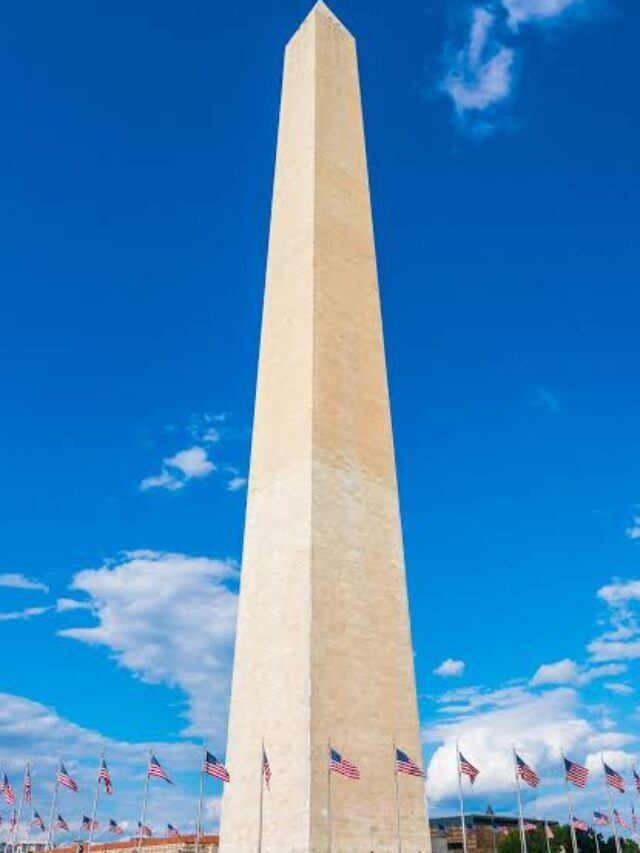 Washington Monument Vandatized