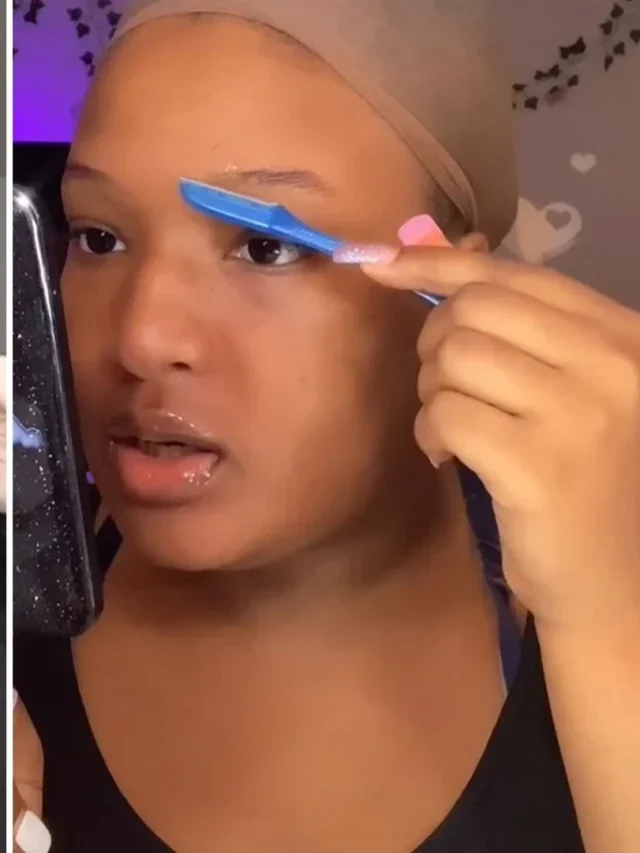 People are shaving their eyebrows ‘browless’ trend