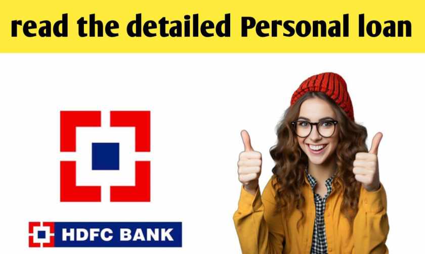 HDFC personal loan